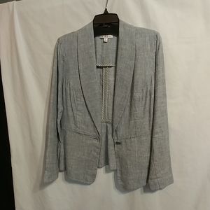 Linen Chambray Blazer